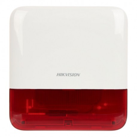 Sirène extérieure rouge sans fil pour centrale d'alarme AX PRO Sirène extérieure rouge sans fil pour centrale d'alarme AX PRO