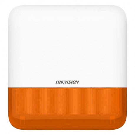Sirène extérieure orange sans fil pour centrale d'alarme AX PRO Sirène extérieure orange sans fil pour centrale d'alarme AX PRO