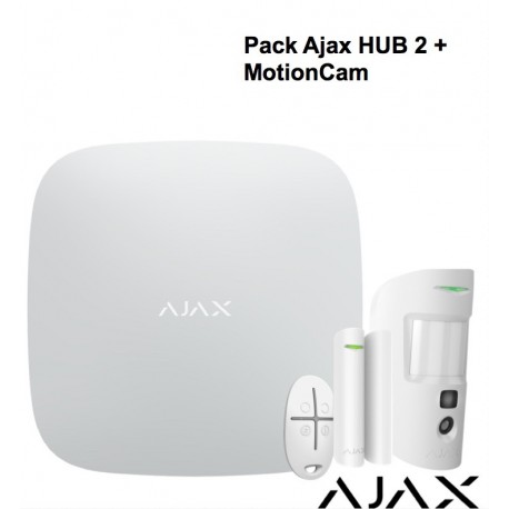 Pack Ajax Hub 2 PLUS MotionCam