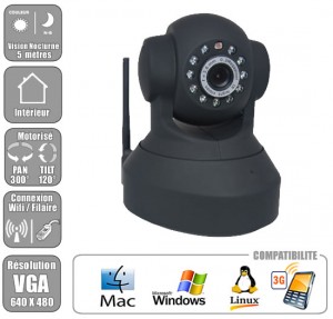 Utiliser une webcam pour la vidéosurveillance