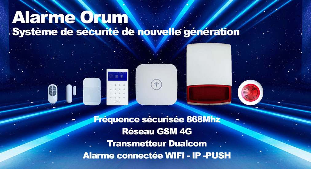 Alarme Orum Ip Wifi Gsm Kws940